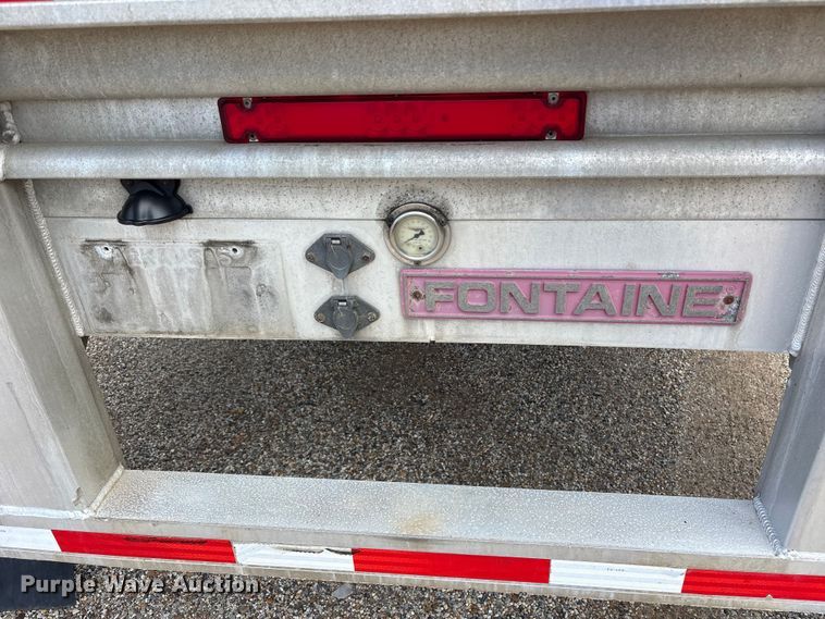 image for item ET7048 2013 Fontaine HAR5222WSA Revolution 52 flatbed trailer
