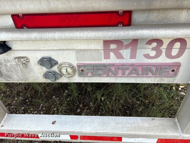 image for item ET7050 2013 Fontaine HCR5222WSA Revolution 52 flatbed trailer