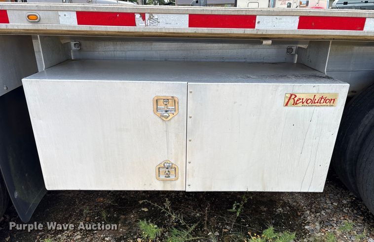 image for item ET7050 2013 Fontaine HCR5222WSA Revolution 52 flatbed trailer