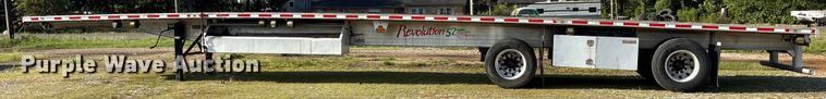 image for item ET7053 2013 Fontaine HCR5222WSA Revolution 52 flatbed trailer