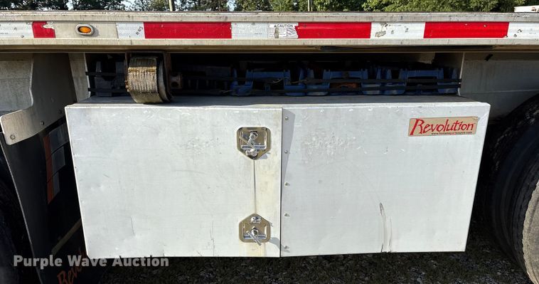 image for item ET7053 2013 Fontaine HCR5222WSA Revolution 52 flatbed trailer