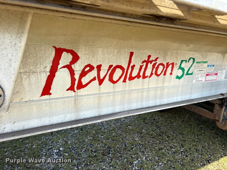 image for item ET7053 2013 Fontaine HCR5222WSA Revolution 52 flatbed trailer