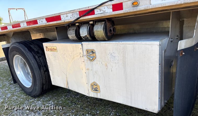 image for item ET7053 2013 Fontaine HCR5222WSA Revolution 52 flatbed trailer