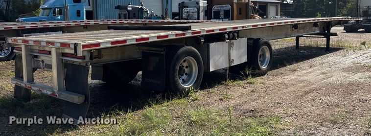 image for item ET7054 2015 Fontaine HCR5222WSA Revolution 52 flatbed trailer