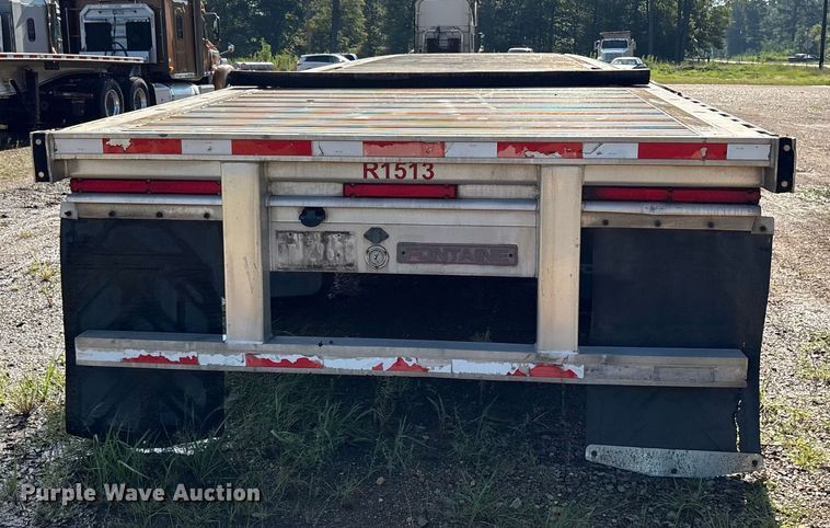 image for item ET7054 2015 Fontaine HCR5222WSA Revolution 52 flatbed trailer