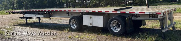 image for item ET7054 2015 Fontaine HCR5222WSA Revolution 52 flatbed trailer