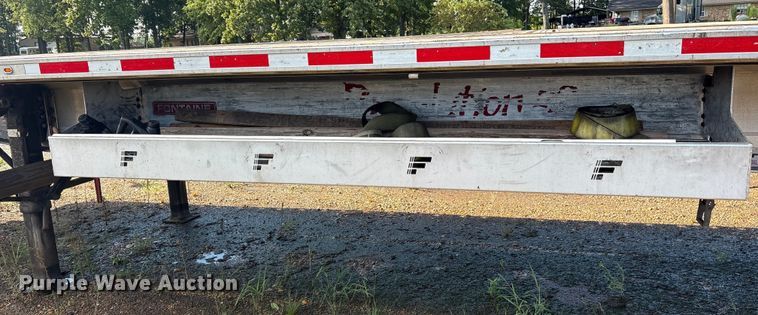 image for item ET7054 2015 Fontaine HCR5222WSA Revolution 52 flatbed trailer