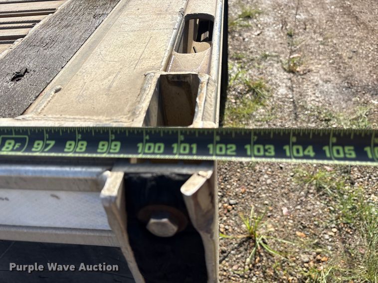 image for item ET7054 2015 Fontaine HCR5222WSA Revolution 52 flatbed trailer