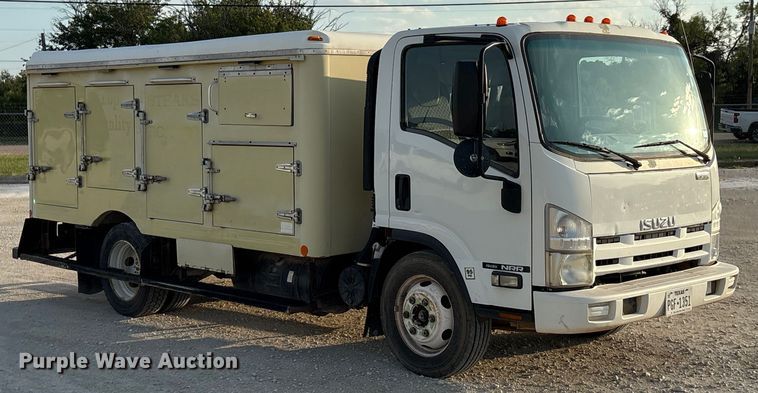 image for item EU0032 2010 Isuzu NPR refrigerated truck