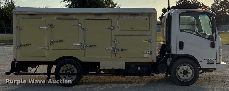 image for item EU0032 2010 Isuzu NPR refrigerated truck