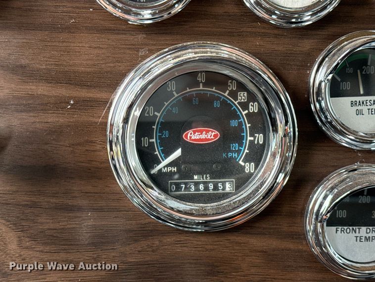 image for item EU2001 1987 Peterbilt 359 semi truck