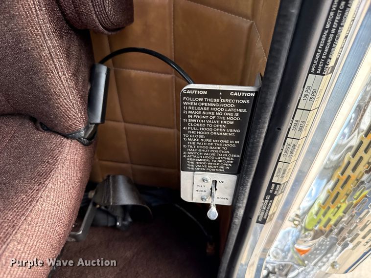 image for item EU2001 1987 Peterbilt 359 semi truck