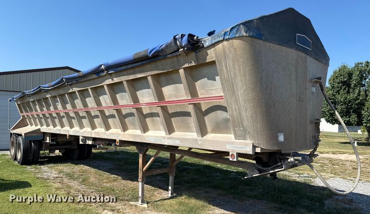 image for item EU2112 1995 Vantage SV-96 end dump trailer