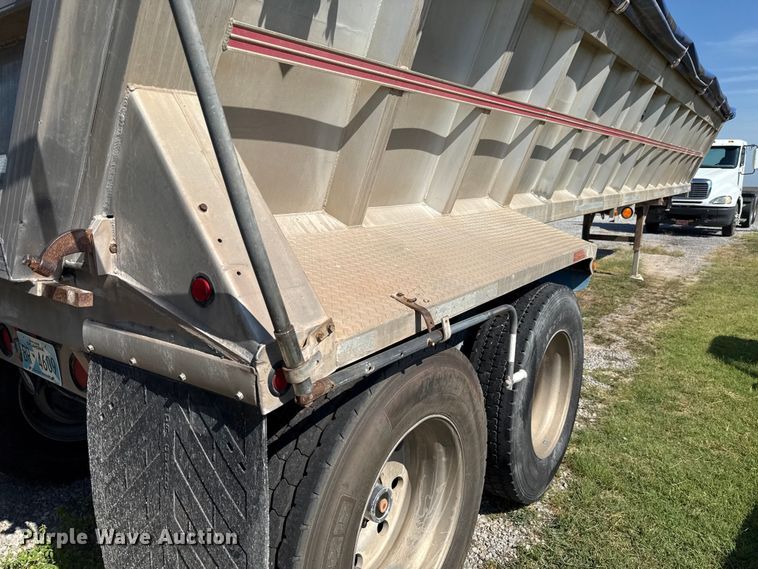 image for item EU2112 1995 Vantage SV-96 end dump trailer