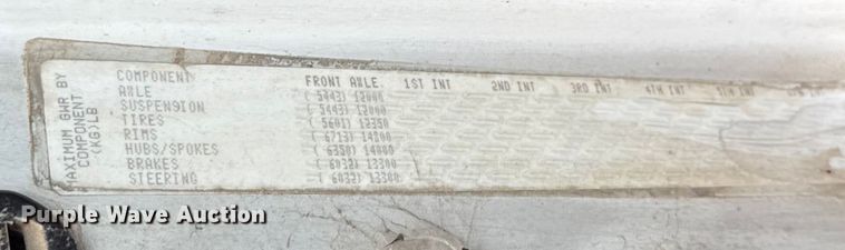 image for item EU2175 2005 Sterling Acterra truck cab and chassis