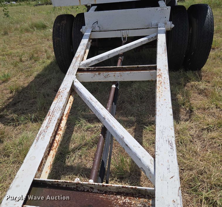 image for item EU3561 Shop built end dump pup trailer