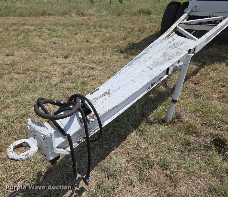 image for item EU3561 Shop built end dump pup trailer