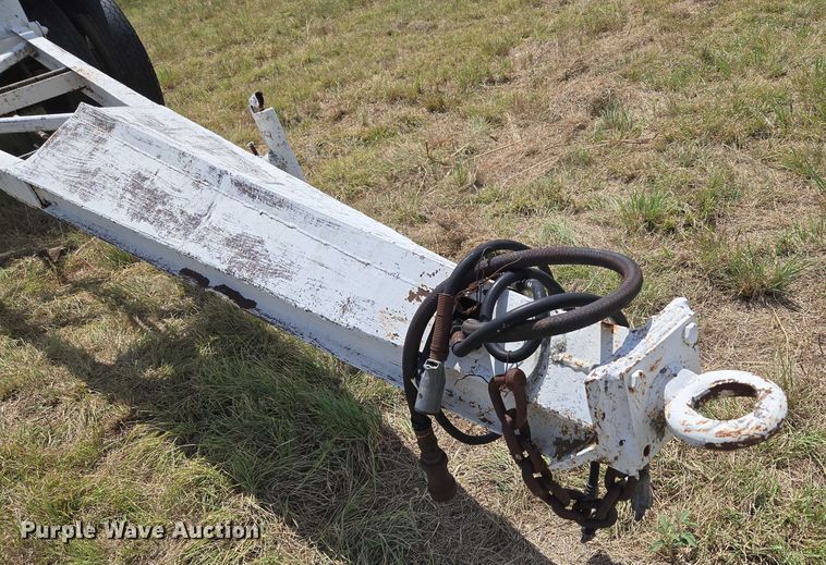 image for item EU3561 Shop built end dump pup trailer