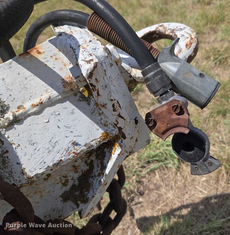 image for item EU3561 Shop built end dump pup trailer
