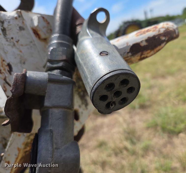 image for item EU3561 Shop built end dump pup trailer