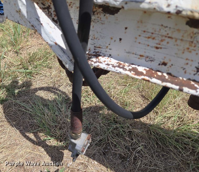 image for item EU3561 Shop built end dump pup trailer