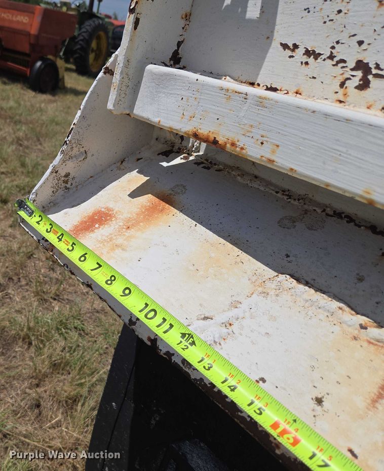 image for item EU3561 Shop built end dump pup trailer