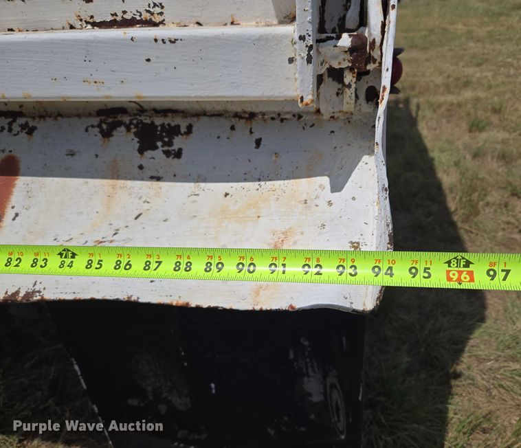 image for item EU3561 Shop built end dump pup trailer