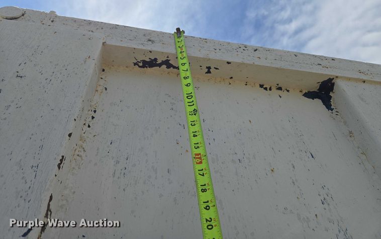 image for item EU3561 Shop built end dump pup trailer