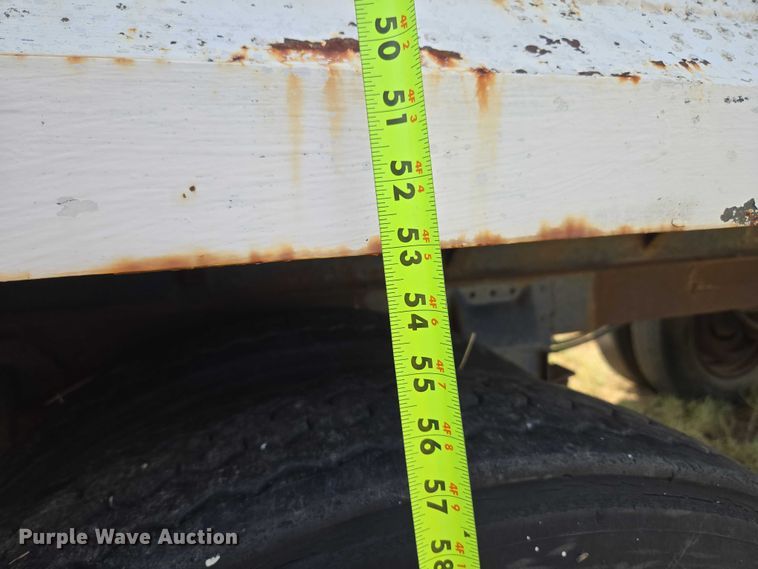 image for item EU3561 Shop built end dump pup trailer