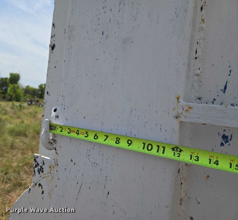 image for item EU3561 Shop built end dump pup trailer