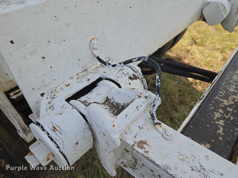 image for item EU3561 Shop built end dump pup trailer