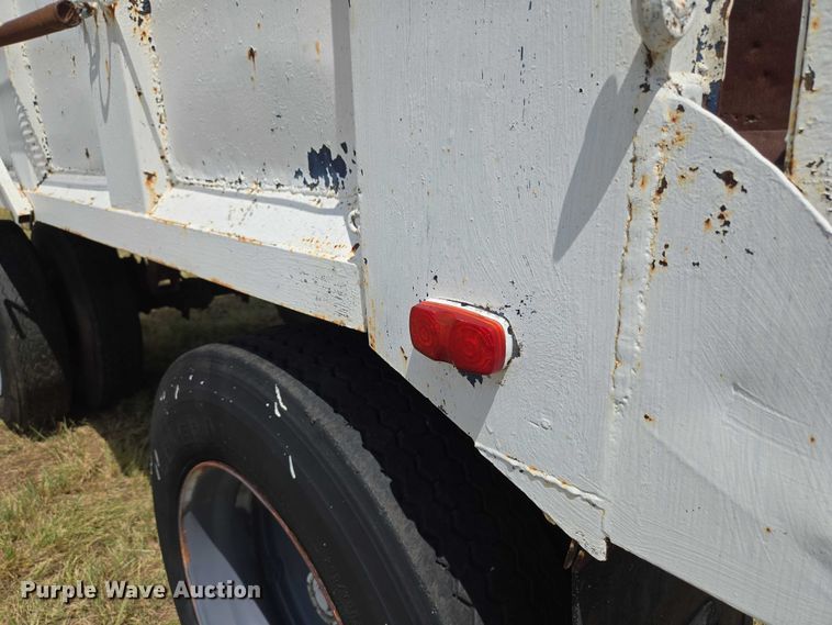 image for item EU3561 Shop built end dump pup trailer