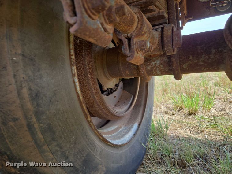 image for item EU3561 Shop built end dump pup trailer