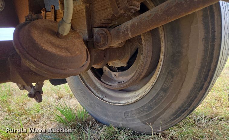 image for item EU3561 Shop built end dump pup trailer
