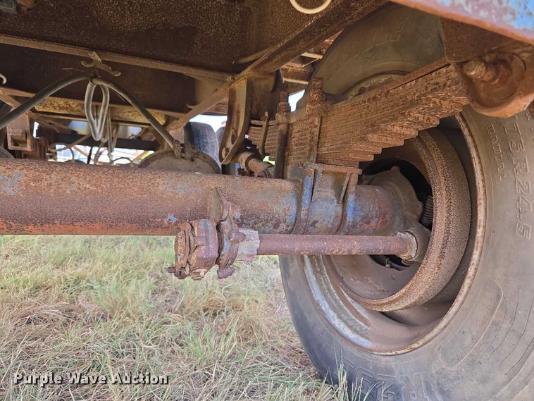 image for item EU3561 Shop built end dump pup trailer