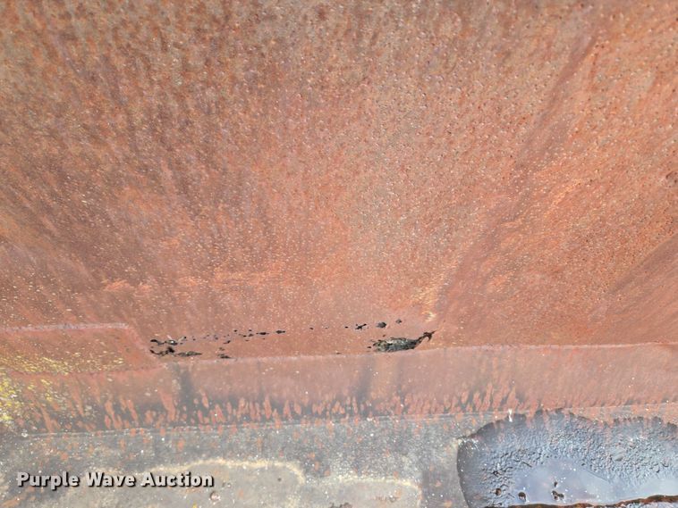 image for item EU3561 Shop built end dump pup trailer