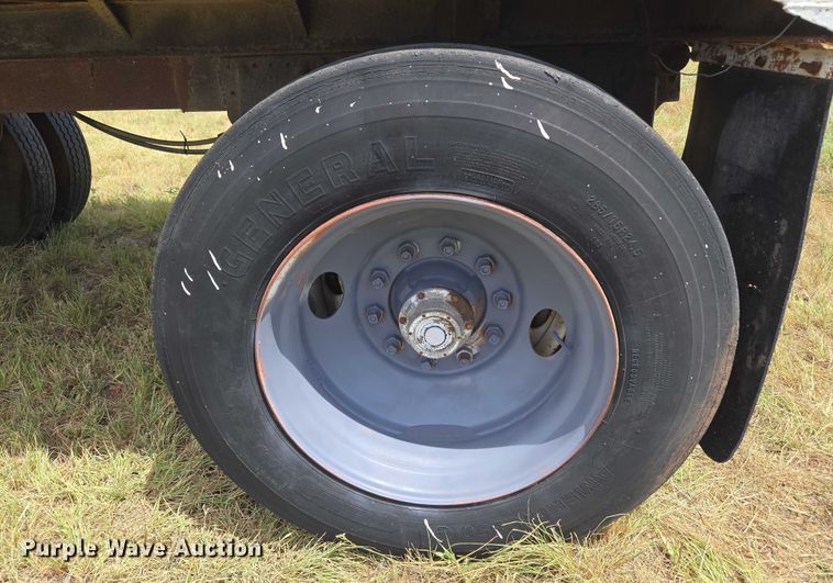 image for item EU3561 Shop built end dump pup trailer