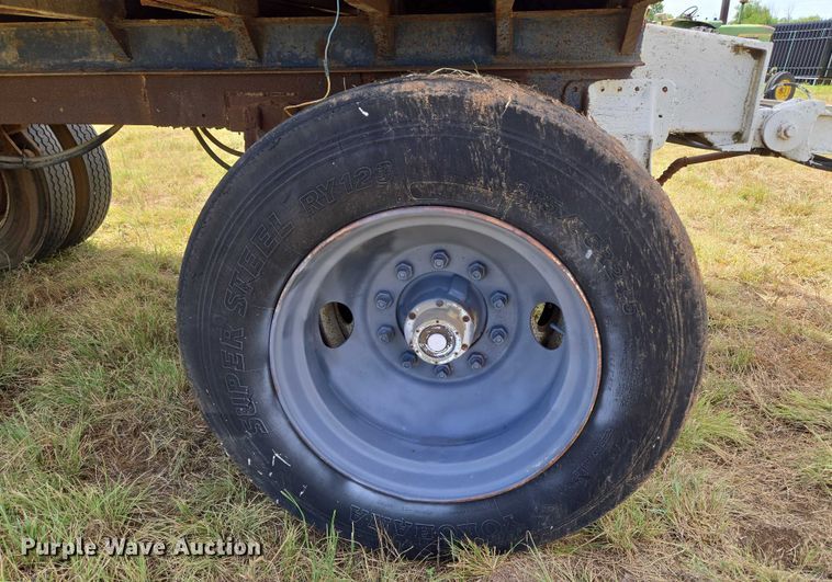 image for item EU3561 Shop built end dump pup trailer