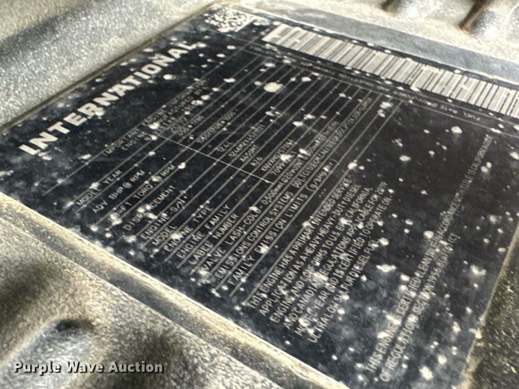 image for item YA0562 2020 International LT625 semi truck