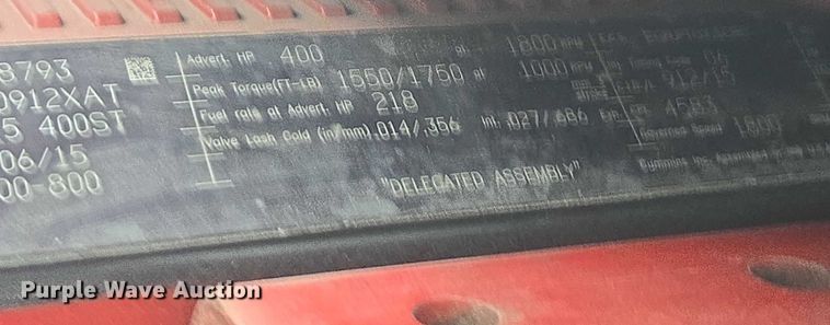 image for item YA0691 2016 Freightliner Cascadia semi truck