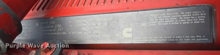 image for item YA0736 2017 Peterbilt 579 semi truck