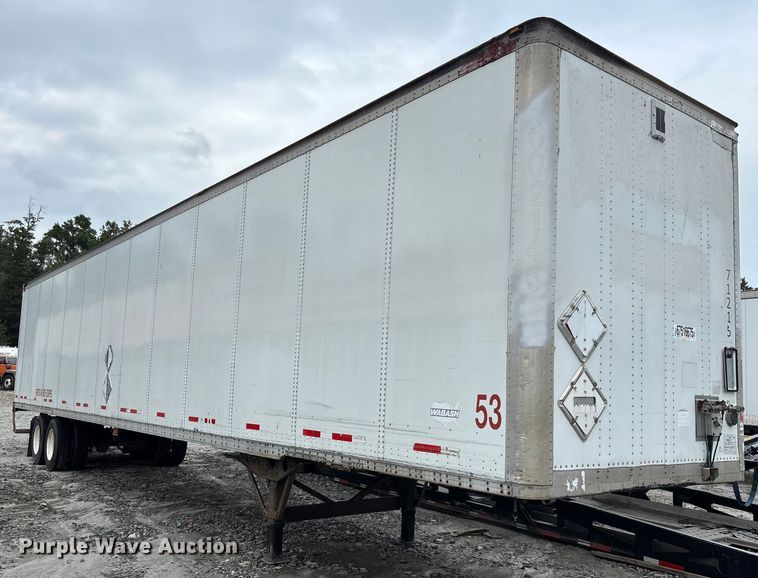 image for item YA0825 2006 Wabash DVCVHPC dry van trailer