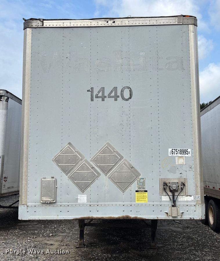 image for item YA0827 2003 Stoughton dry van trailer