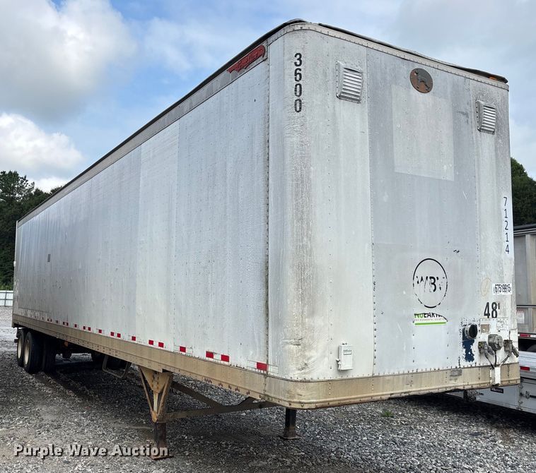 image for item YA0828 1996 Great Dane dry van trailer