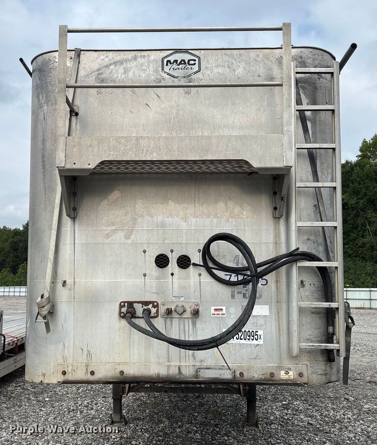image for item YA0829 2012 Mac grain trailer