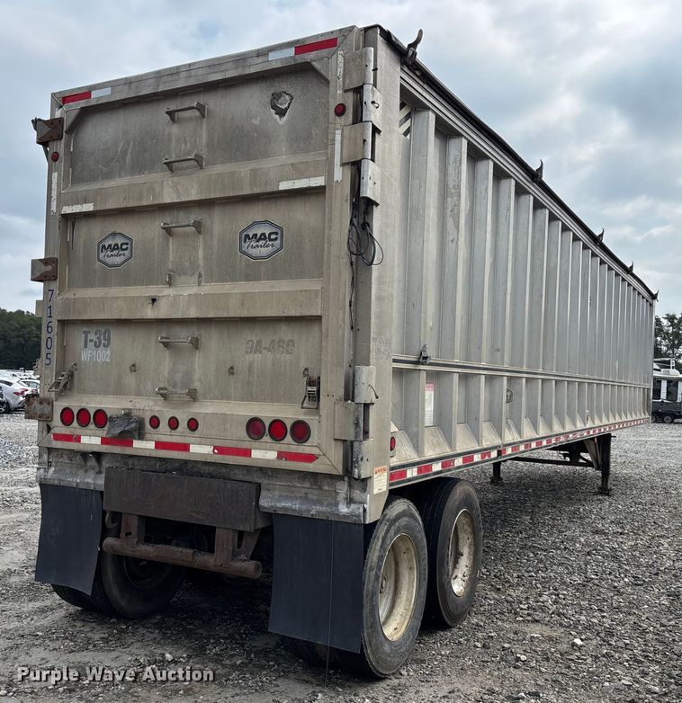 image for item YA0829 2012 Mac grain trailer