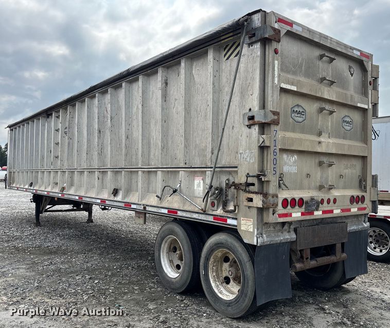 image for item YA0829 2012 Mac grain trailer