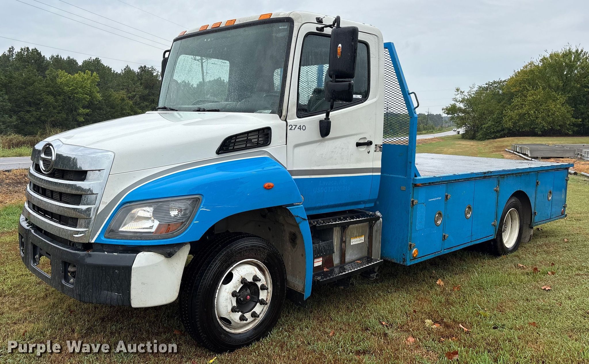 HINO 2017 Hino Conventional Type Truck flatbed truck in Lavaca, AR
