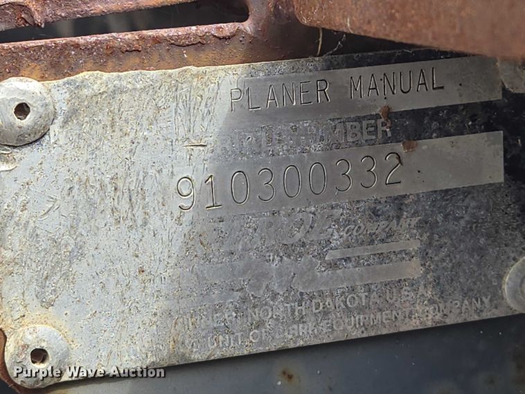 image for item EN8394 Bobcat skid steer cold planer