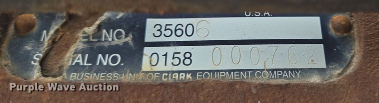 image for item EN8396 Bobcat 35606 skid steer breaker